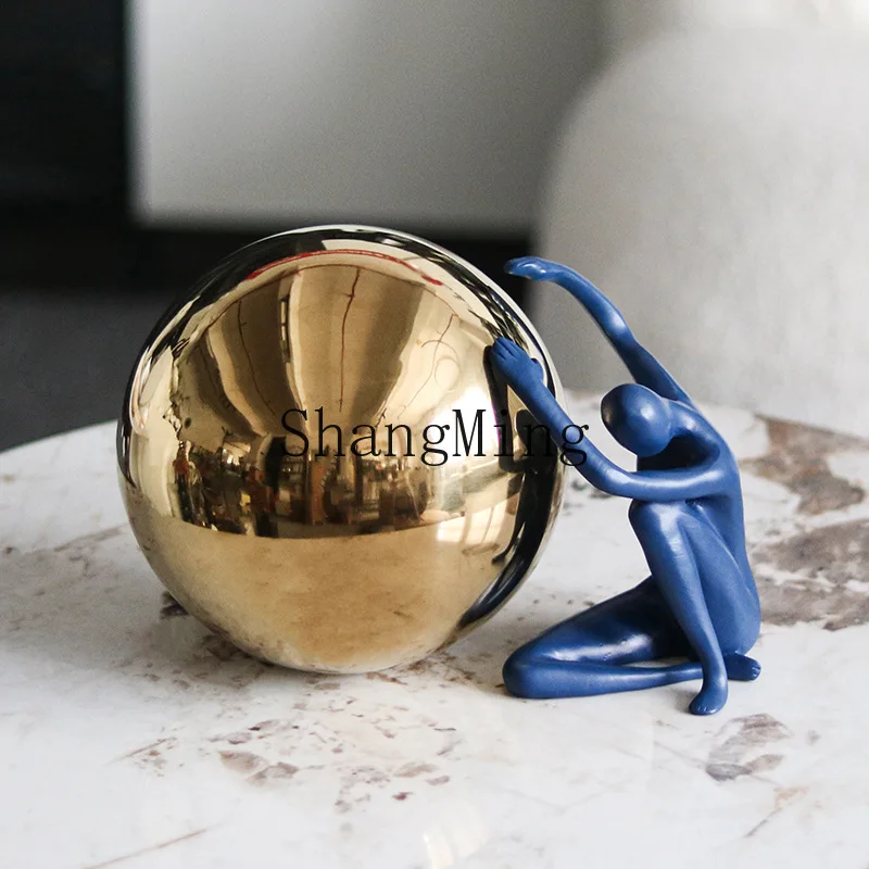 PYH Modern Light Luxury Living Room Soft Decoration Character Sculpture Ornament Hotel Exhibition
PYH Modern Light Luxury Living Room Soft Decoration Character Sculpture Ornament Hotel Exhibition