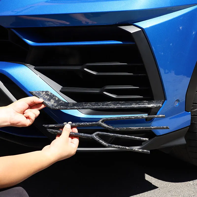 For Lamborghini URUS 2018-2021 Real Carbon Fiber Car Front Fog Light Trim cover Front Bumper Grille Trim Sticker Car Accessories
For Lamborghini URUS 2018-2021 Real Carbon Fiber Car Front Fog Light Trim cover Front Bumper Grille Trim Sticker Car Accessories