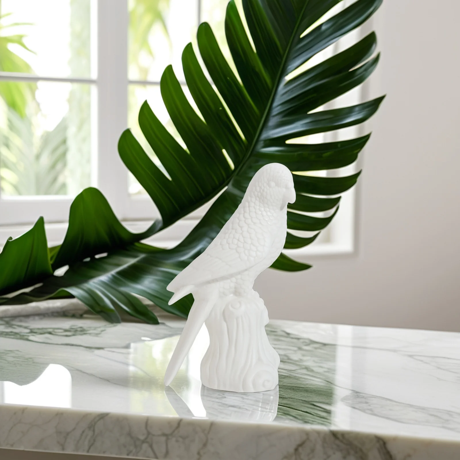 1Pcs White Porcelain Parrot Craft Ceramic Home Decor Unique Parrot Modelling Chic Animal Decor Housewarming Gift
1Pcs White Porcelain Parrot Craft Ceramic Home Decor Unique Parrot Modelling Chic Animal Decor Housewarming Gift