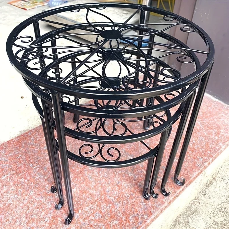 Heavy Duty Rustproof 2pcs Metal Iron Plant Stand - Perfect for Indoor/Outdoor Garden Planters & Pots
Heavy Duty Rustproof 2pcs Metal Iron Plant Stand - Perfect for Indoor/Outdoor Garden Planters & Pots