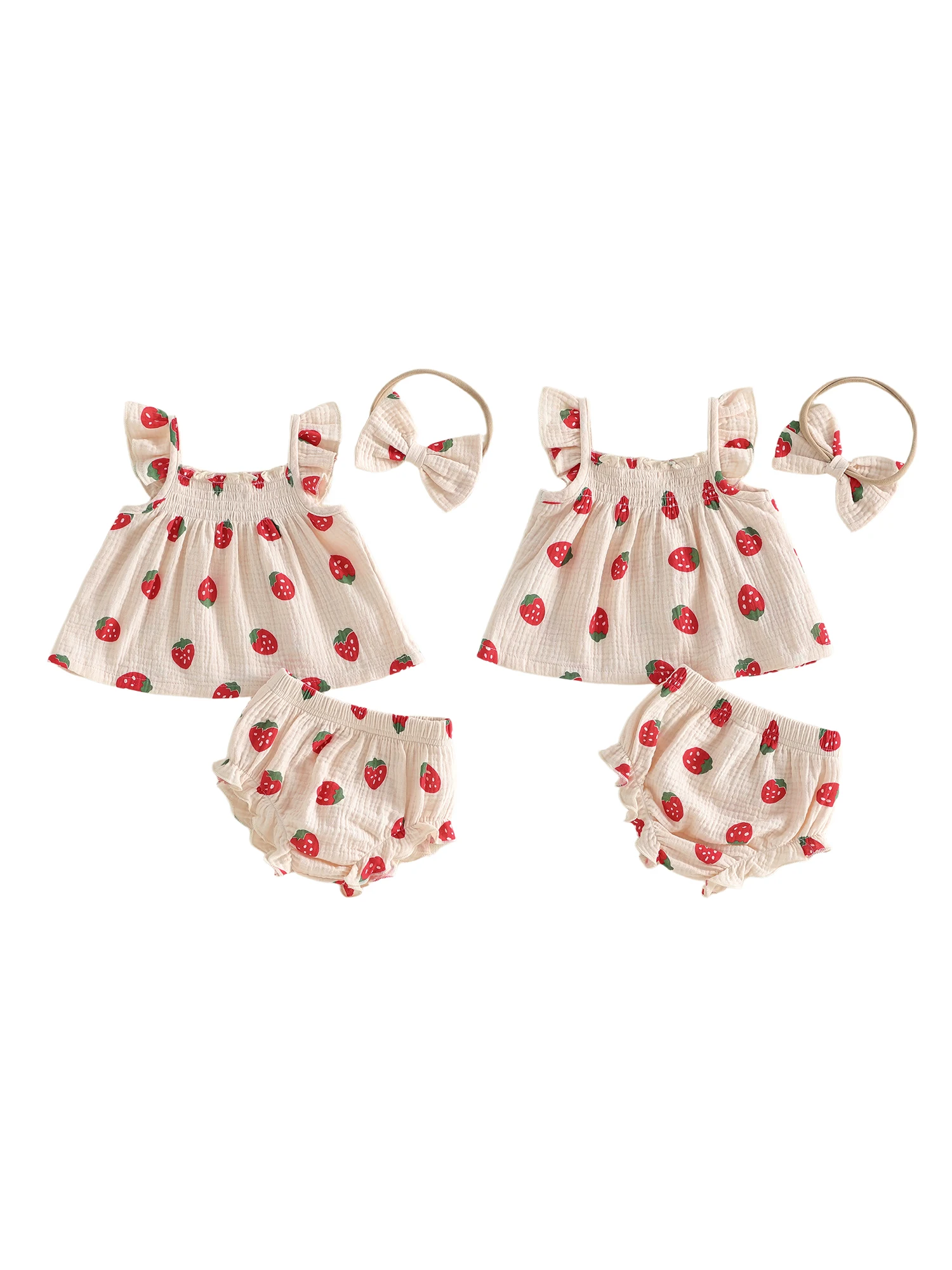 Adorable Infant Watermelon Print Romper with Matching Bow Headband and Ruffle Bloomers 3 Piece Set for Summer Fun
Adorable Infant Watermelon Print Romper with Matching Bow Headband and Ruffle Bloomers 3 Piece Set for Summer Fun