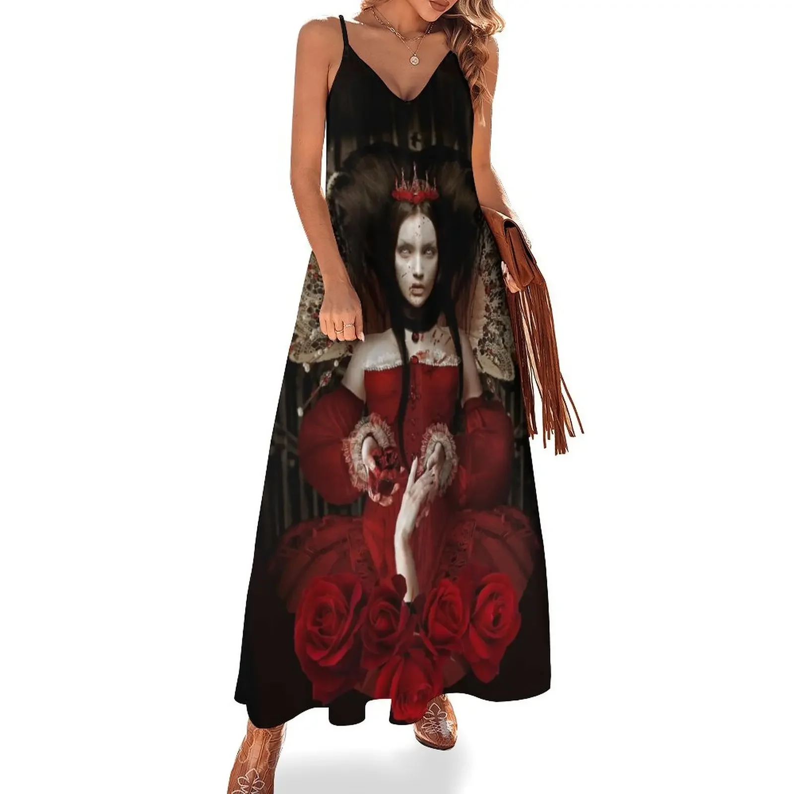 Bathory Sleeveless Dress Woman clothing ladies dresses for women 2025
Bathory Sleeveless Dress Woman clothing ladies dresses for women 2025