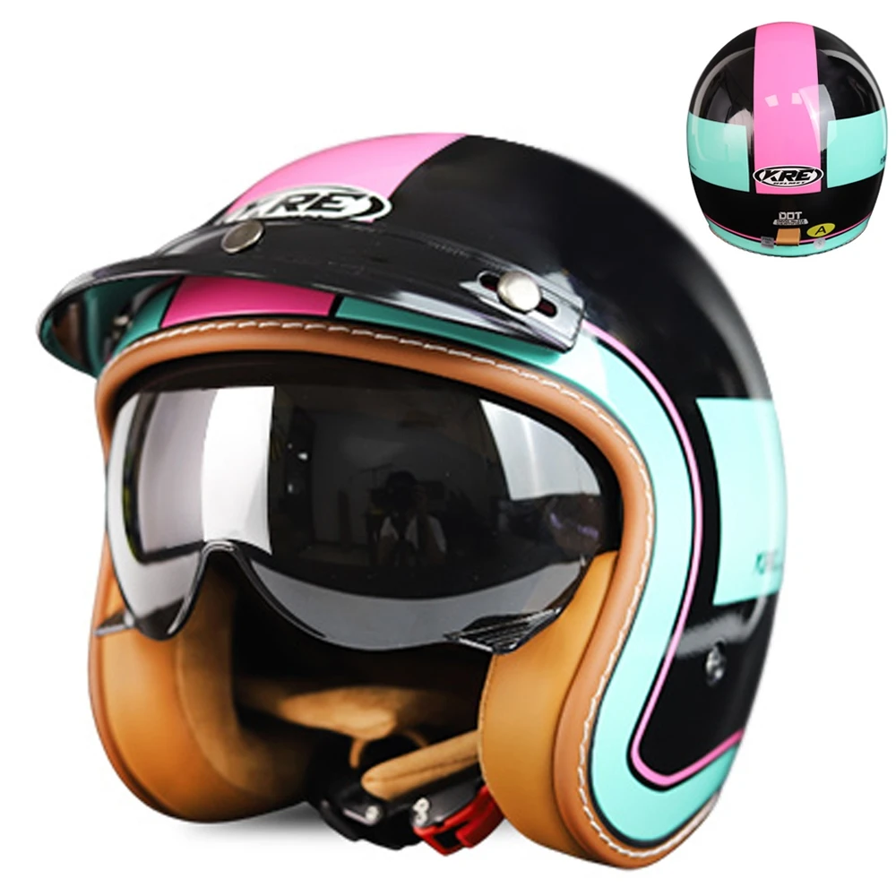 Motorcycle Helmet Four Seasons Capacete De Moto Scooter Helmet ECE DOT Approved Open Face Helmet Retro Casco Moto Cycling Helmet
Motorcycle Helmet Four Seasons Capacete De Moto Scooter Helmet ECE DOT Approved Open Face Helmet Retro Casco Moto Cycling Helmet