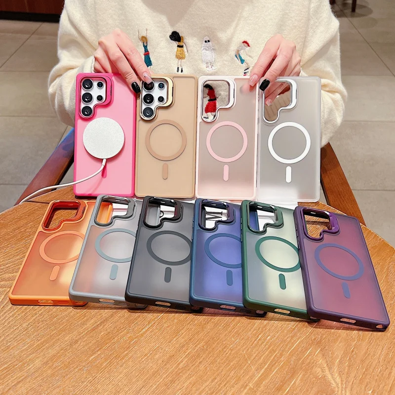 Skin-feel metal lens bracket suitable for useGalaxys24ultraPhone Case NewS23Simple Solid ColorUs24+Advanced Senses25plusAll-Inc
Skin-feel metal lens bracket suitable for useGalaxys24ultraPhone Case NewS23Simple Solid ColorUs24+Advanced Senses25plusAll-Inc