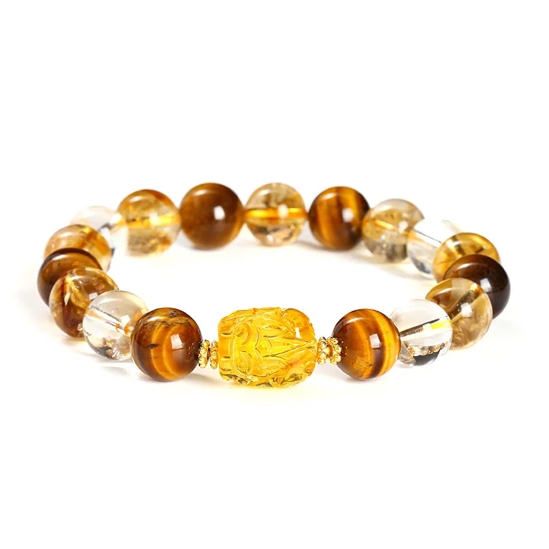 Shinzue Jewelry 5ANatural Tiger Eye Stone Yellow Amber Pixiu Fashion Unisex Bracelet
Shinzue Jewelry 5ANatural Tiger Eye Stone Yellow Amber Pixiu Fashion Unisex Bracelet