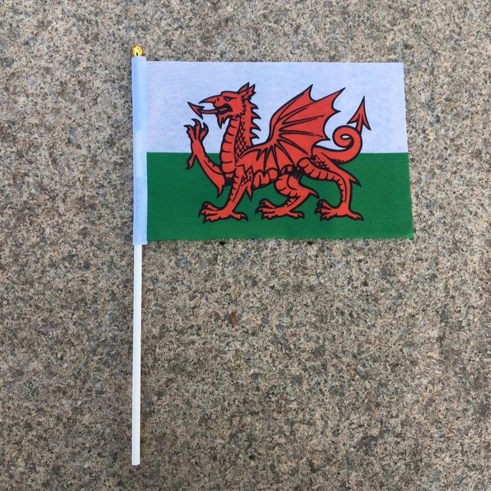 10pcs Hand Waving Flags Welsh National Country Flag Mini Polyester Office Desk & Little Table Flags 14x21cm
10pcs Hand Waving Flags Welsh National Country Flag Mini Polyester Office Desk & Little Table Flags 14x21cm