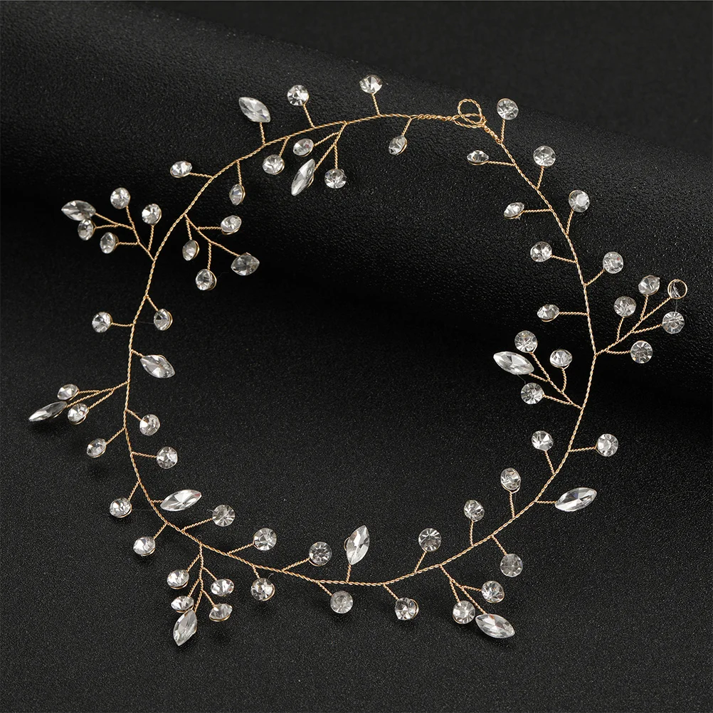 Delicate Bridal Vine Wedding Headpiece Rhinestone Decor Elegant Hair Accessories Glass Hair Band For Brides Wedding
Delicate Bridal Vine Wedding Headpiece Rhinestone Decor Elegant Hair Accessories Glass Hair Band For Brides Wedding