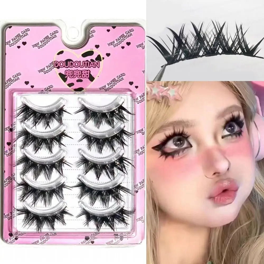 5 Pairs Wet Eyelashes Fake Eyelashes Japanese Thick Anime False Eyelashes Long Dramatic Eyelashes for Comic Cosplay
5 Pairs Wet Eyelashes Fake Eyelashes Japanese Thick Anime False Eyelashes Long Dramatic Eyelashes for Comic Cosplay
