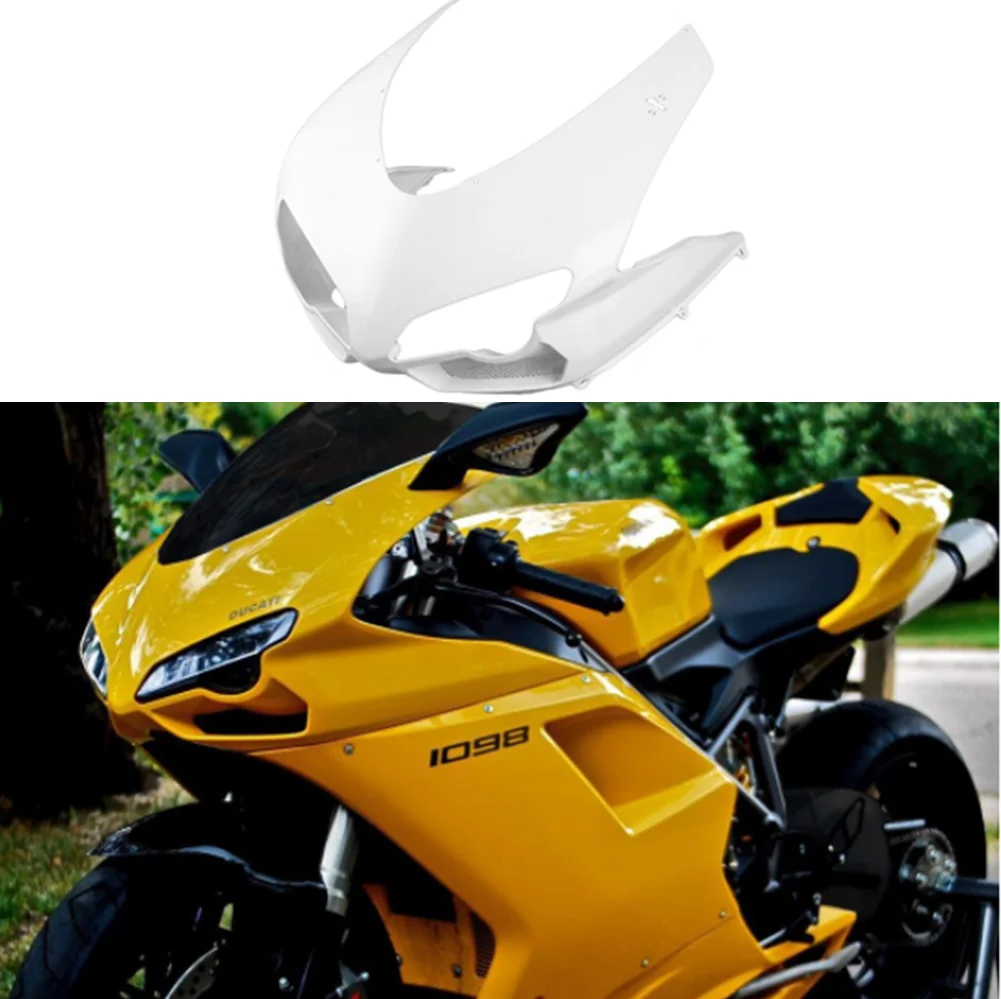 Motorcycle Unpainted Upper Front Cowl Nose Fairing Injection Moulding For Ducati 848 1098 1198 2007-2010
Motorcycle Unpainted Upper Front Cowl Nose Fairing Injection Moulding For Ducati 848 1098 1198 2007-2010