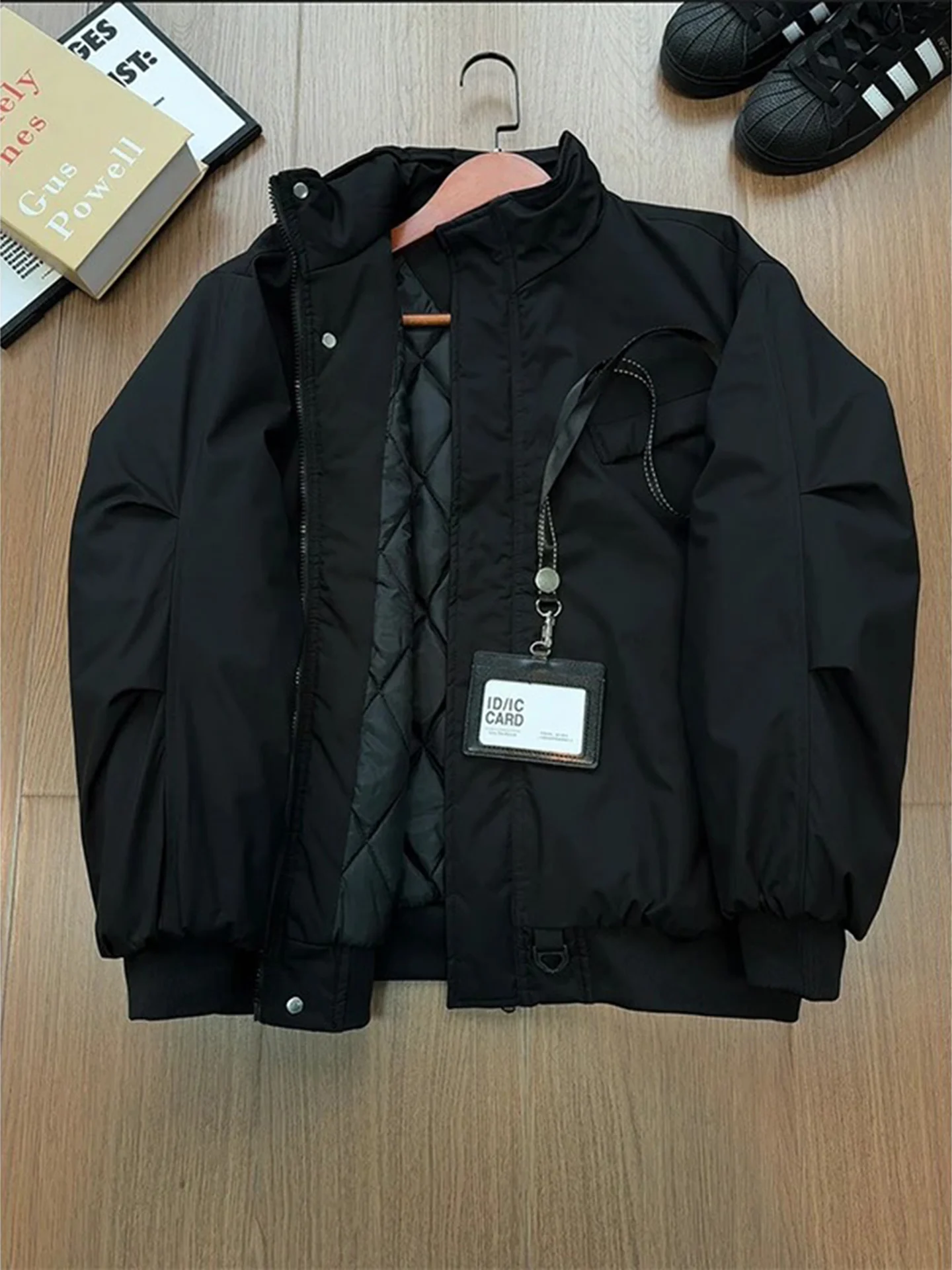 Утепленная куртка-бомбер Bla Thiened с воротником-стойкой, хлопковая рабочая одежда для мужчин, зимняя теплая, износостойкая, на молнии, с длинными рукавами
Утепленная куртка-бомбер Bla Thiened с воротником-стойкой, хлопковая рабочая одежда для мужчин, зимняя теплая, износостойкая, на молнии, с длинными рукавами