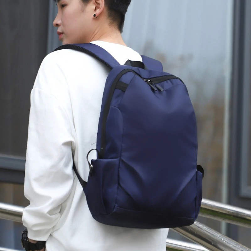 New Men's Anti-splashing Backpack Simple and Fashionable Computer Bag USB Anti-theft Travel Bag
New Men's Anti-splashing Backpack Simple and Fashionable Computer Bag USB Anti-theft Travel Bag