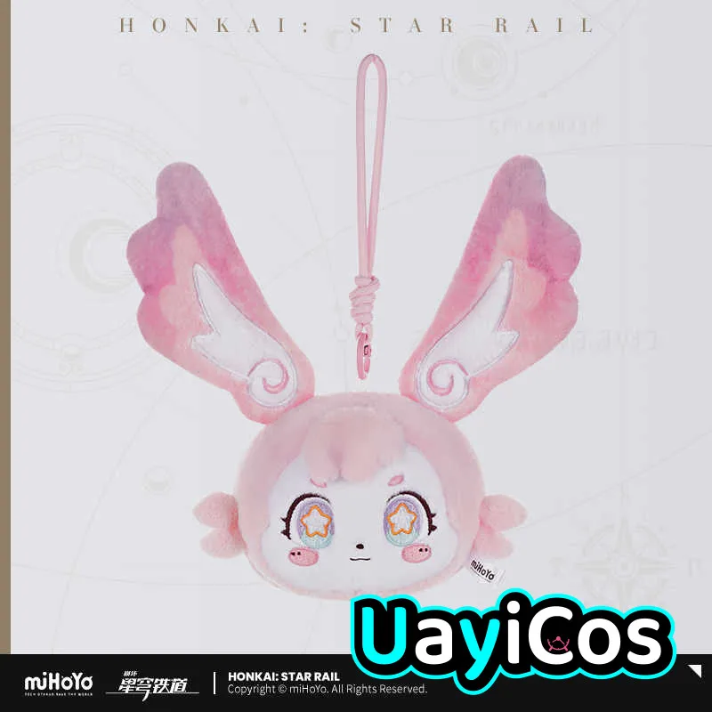 20cm Official Honkai:Star Rail Mem Pink Rabbit Wings Stuffed Plush Sounding Plushies Doll Clothes Keychain Bag Pendant Anime
20cm Official Honkai:Star Rail Mem Pink Rabbit Wings Stuffed Plush Sounding Plushies Doll Clothes Keychain Bag Pendant Anime