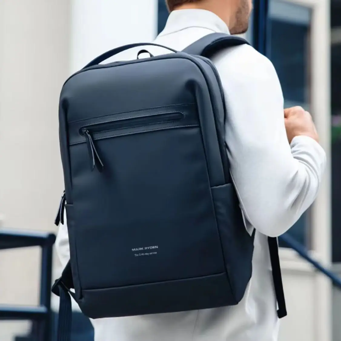 MARK RYDEN Men's Minimalist Laptop Backpack 15.6 Inch Slim Rucksack with Front Organizer Pocket
MARK RYDEN Men's Minimalist Laptop Backpack 15.6 Inch Slim Rucksack with Front Organizer Pocket