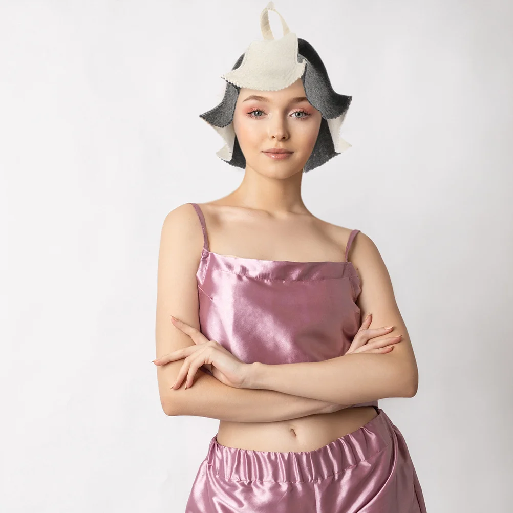 3Pcs Breathable Sauna Caps Thickened Felt Material for Spa Bathing Steam Room Lightweight Comfortable Sauna Head Cover Reusable
3Pcs Breathable Sauna Caps Thickened Felt Material for Spa Bathing Steam Room Lightweight Comfortable Sauna Head Cover Reusable