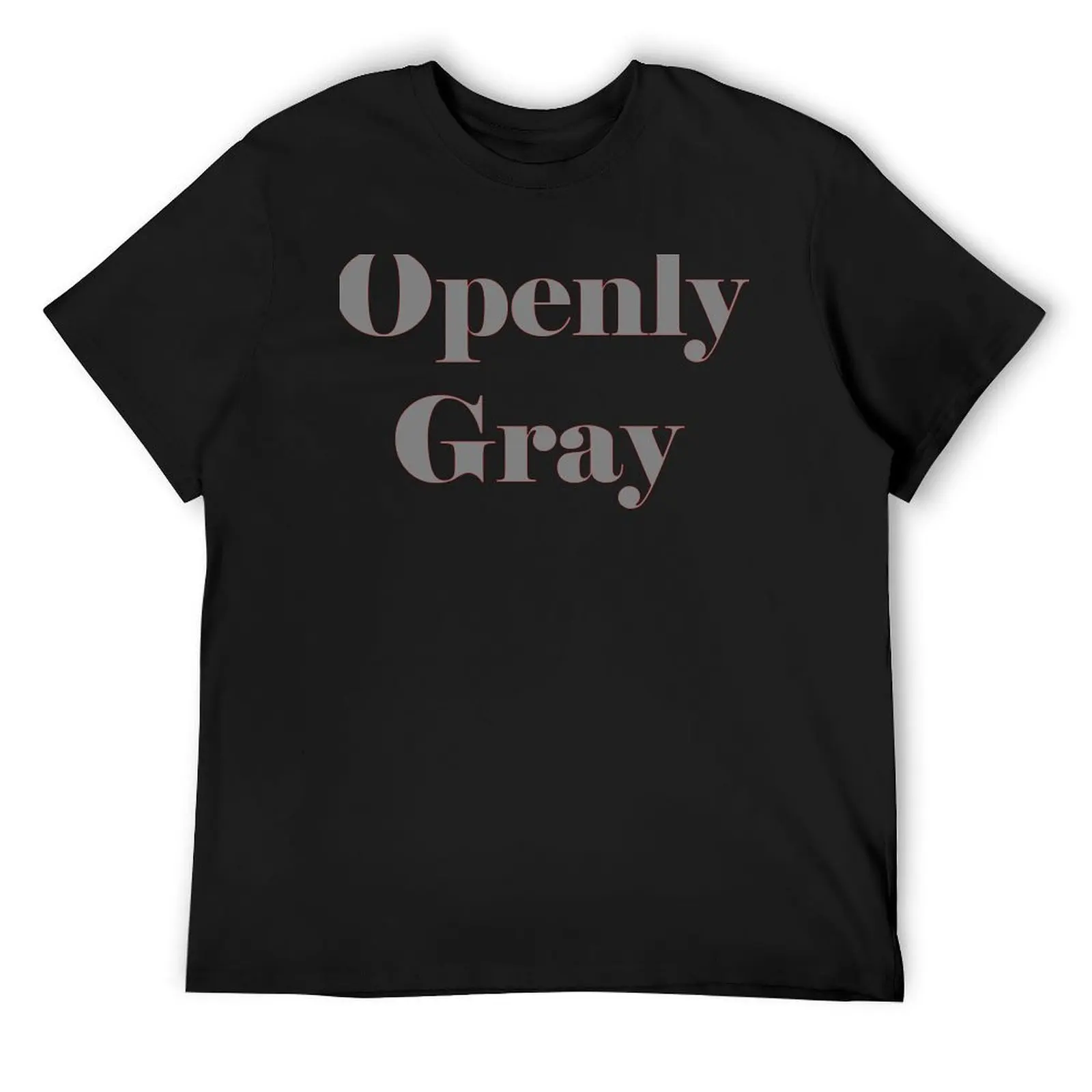 Openly Gray T-Shirt shirts graphic plain summer 2025 kawaii clothes plain t shirts men
Openly Gray T-Shirt shirts graphic plain summer 2025 kawaii clothes plain t shirts men