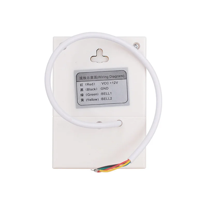 A18R -1 Piece Ding Dong Doorbell Wired Ding Dong Doorbell 4-Wire Doorbell For Access Control
A18R -1 Piece Ding Dong Doorbell Wired Ding Dong Doorbell 4-Wire Doorbell For Access Control