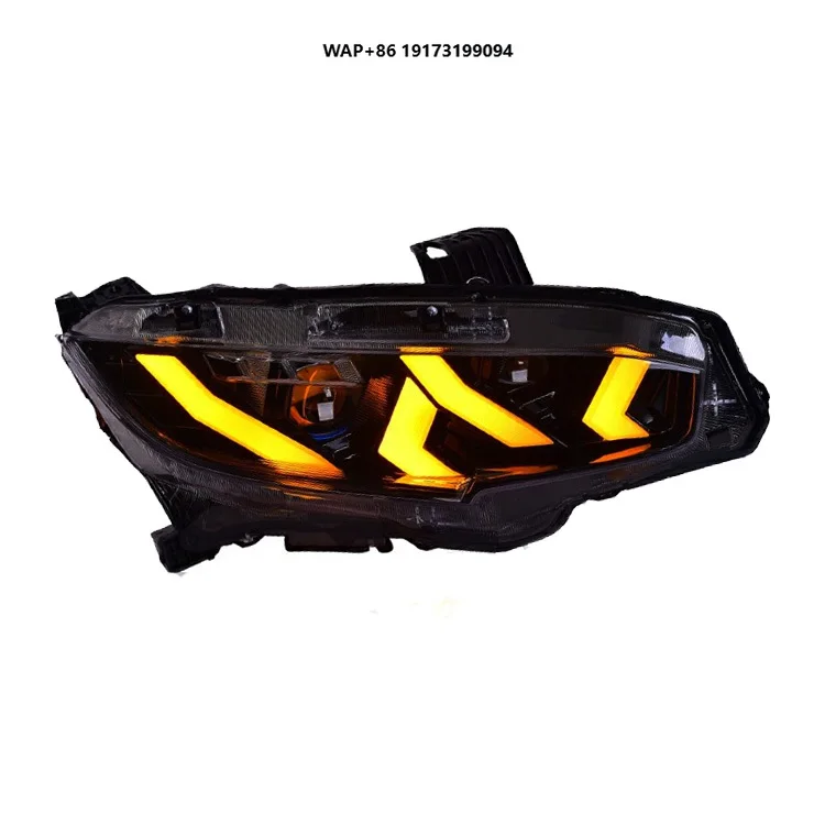Original Quality Auto Lighting System Modified Front Light Plug&Play LED Headlight for-Honda Civic-10th 16-20 Lamborghini-Style
Original Quality Auto Lighting System Modified Front Light Plug&Play LED Headlight for-Honda Civic-10th 16-20 Lamborghini-Style