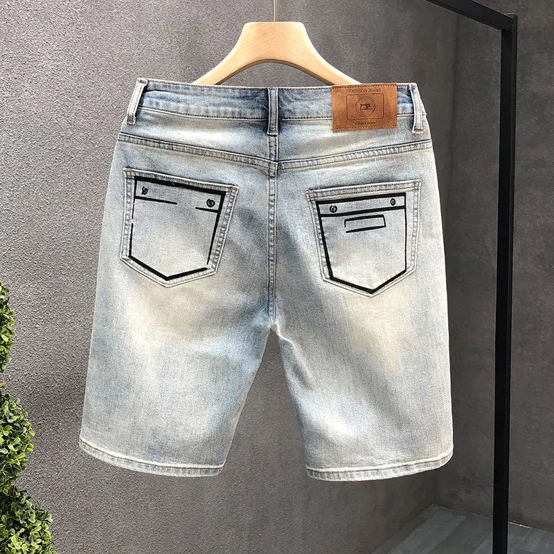 High Quality Harajuku Fashion Korean Luxury Clothing Trendy Men's Casual Denim Shorts Summer Hot Sale Distressed Jeans Shorts
High Quality Harajuku Fashion Korean Luxury Clothing Trendy Men's Casual Denim Shorts Summer Hot Sale Distressed Jeans Shorts