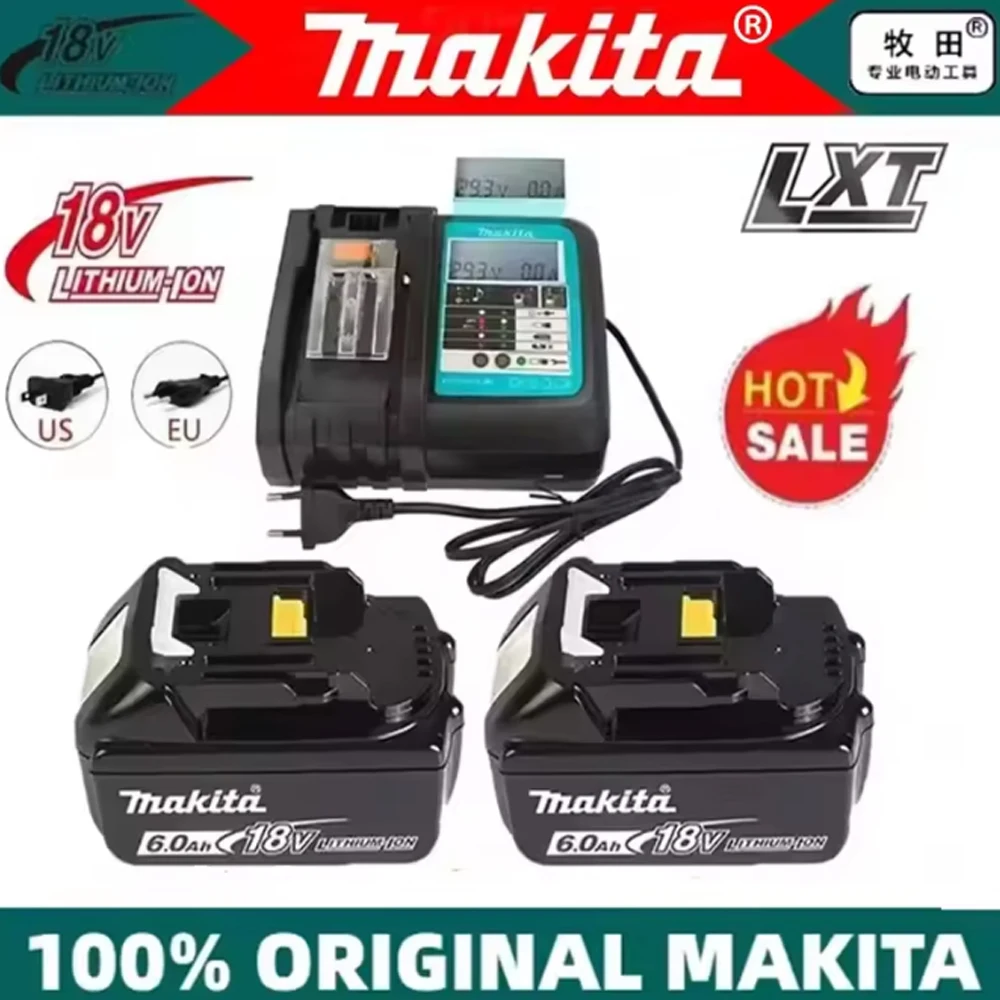 KC CE UL certificate Makita 18V 6.0Ah Battery BL1830 BL1830B BL1840 BL1850 BL1850B BL1860B BL1815 Replacement Lithium Battery
KC CE UL certificate Makita 18V 6.0Ah Battery BL1830 BL1830B BL1840 BL1850 BL1850B BL1860B BL1815 Replacement Lithium Battery