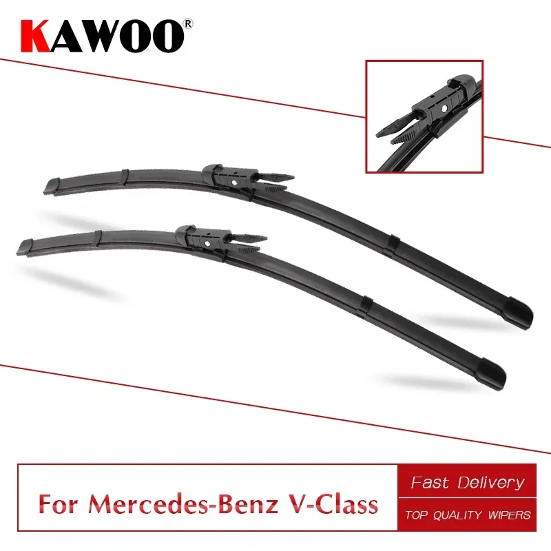 KAWOO Car Wiper Blade for Mercedes-Benz V Class Vito W639/W447 2006 2007 2008 2009 2010 2011 2012 2013 2014 2015 2016 2017
KAWOO Car Wiper Blade for Mercedes-Benz V Class Vito W639/W447 2006 2007 2008 2009 2010 2011 2012 2013 2014 2015 2016 2017