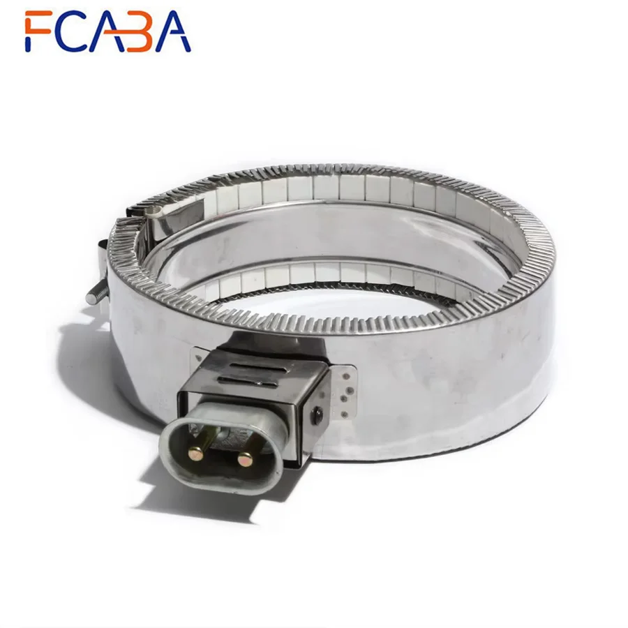FCABA 250mm Diameter 50~100mm Height Ceramic Band Heater 110V/220V/380V 1900W/2500W/3100W/3900W Heating Element
FCABA 250mm Diameter 50~100mm Height Ceramic Band Heater 110V/220V/380V 1900W/2500W/3100W/3900W Heating Element
