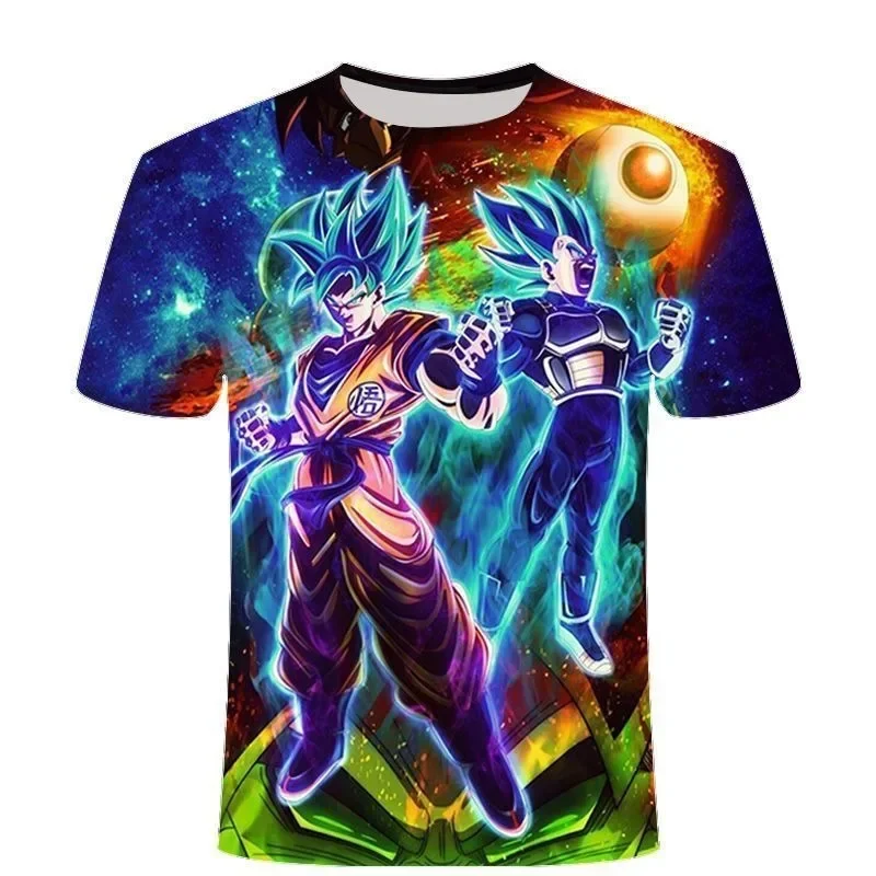 Dragon Ball Son Goku Son Goten Son Gohan Anime Movie Character Cartoon T-shirt Personalized Creative Summer Short sleeved Gift
Dragon Ball Son Goku Son Goten Son Gohan Anime Movie Character Cartoon T-shirt Personalized Creative Summer Short sleeved Gift