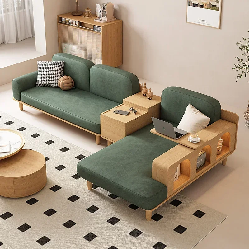 Solid Wood Modern Simple Living Room Small Apartment Square Latex Fabric Sofa Combination
Solid Wood Modern Simple Living Room Small Apartment Square Latex Fabric Sofa Combination