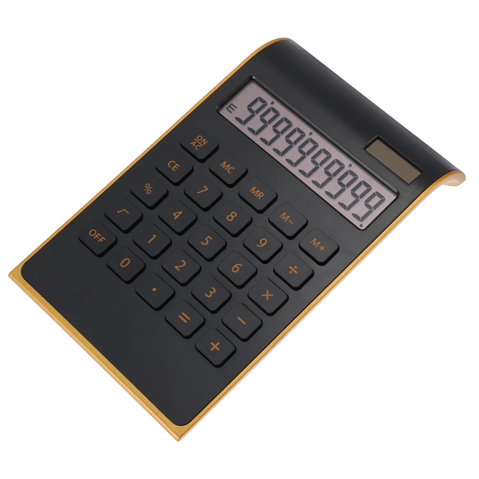 Solar Calculator Black Plastic Small Desk Large Buttons 10-bit Display Professional Basic Office Home School Use Lightweight
Solar Calculator Black Plastic Small Desk Large Buttons 10-bit Display Professional Basic Office Home School Use Lightweight