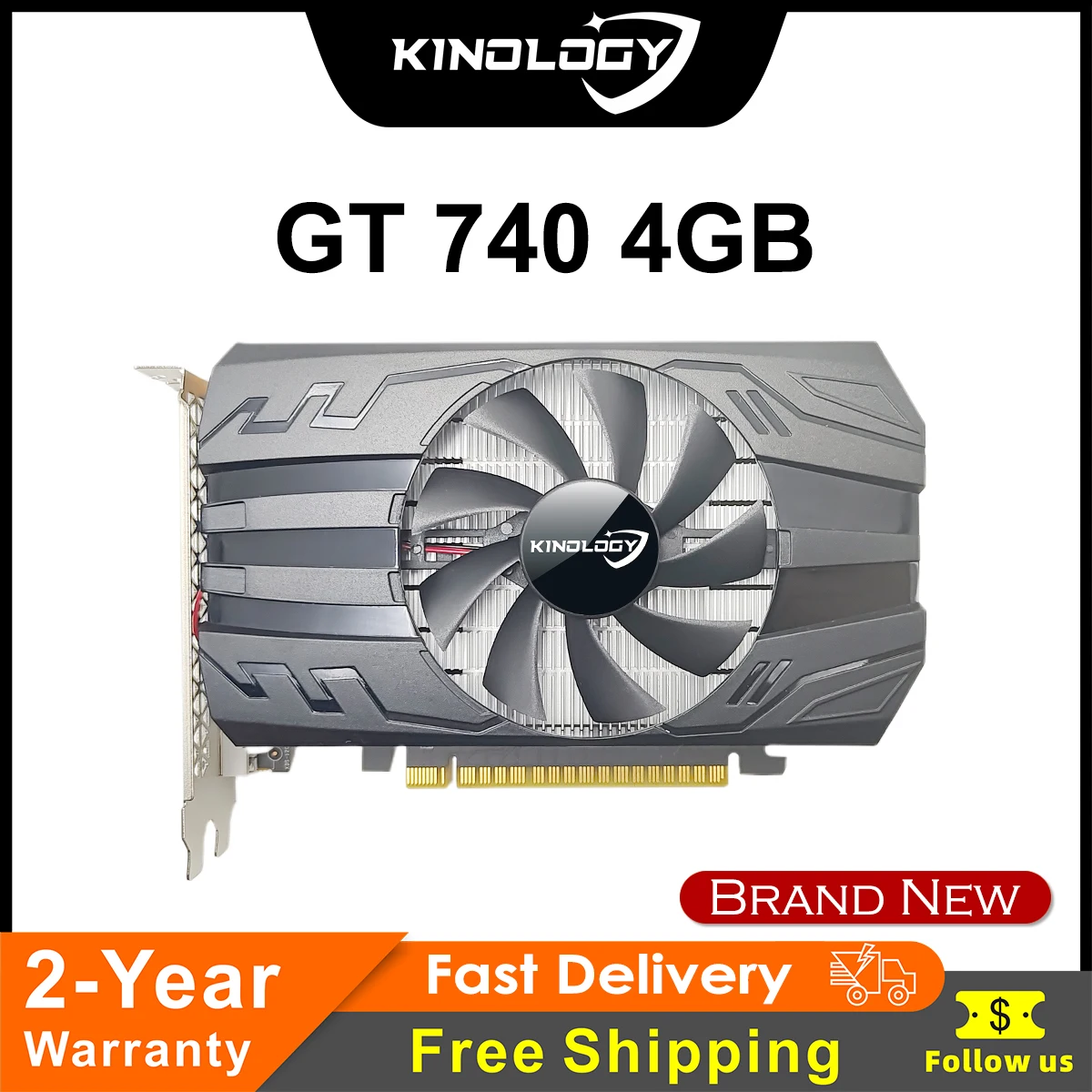 Видеокарта Kinology GT 740 4 Гб, новая видеокарта памяти DDR5 бит, видеокарта для настольного ПК
Видеокарта Kinology GT 740 4 Гб, новая видеокарта памяти DDR5 бит, видеокарта для настольного ПК