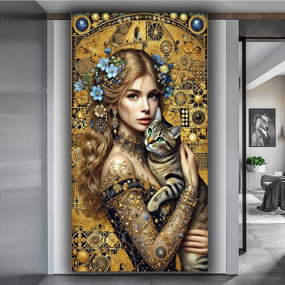 Красота Королева и Кот Diy Алмазная Картина Полный Квадратный Круглый Алмаз Мозаика Портрет Искусство Вышивка Крестом Портрет Новый Домашний Декор
Красота Королева и Кот Diy Алмазная Картина Полный Квадратный Круглый Алмаз Мозаика Портрет Искусство Вышивка Крестом Портрет Новый Домашний Декор