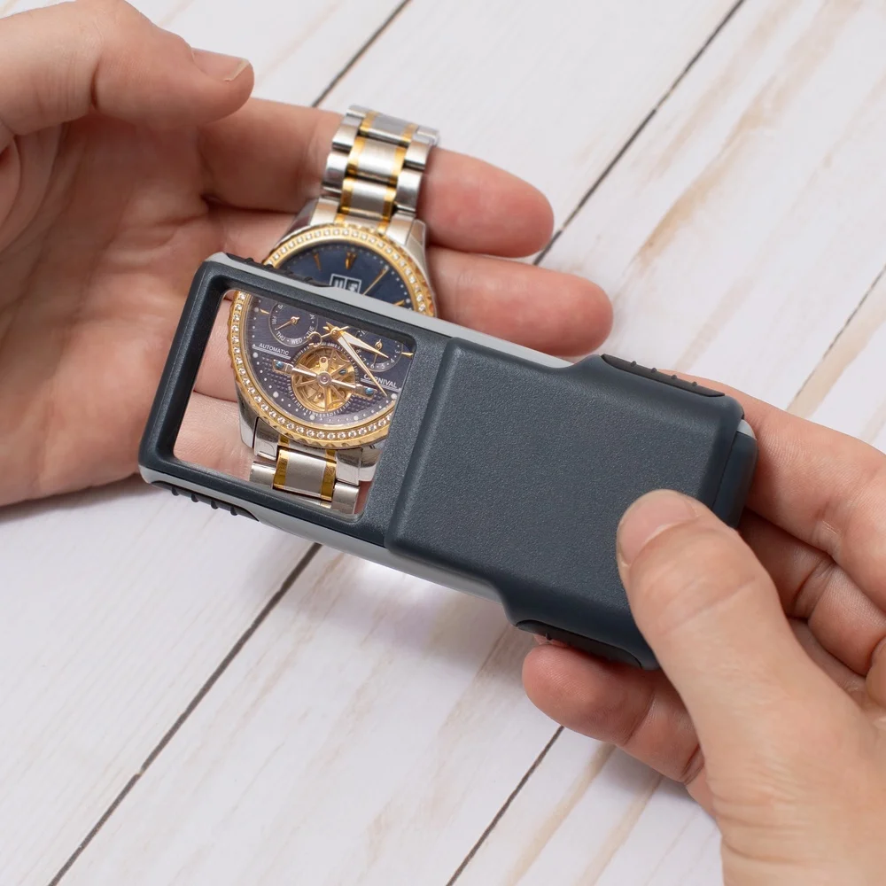 Портативная лупа MiniBrite 3x со светодиодной подсветкой и защитным рукавом, компактная выдвижная конструкция, проверка хобби для чтения
Портативная лупа MiniBrite 3x со светодиодной подсветкой и защитным рукавом, компактная выдвижная конструкция, проверка хобби для чтения