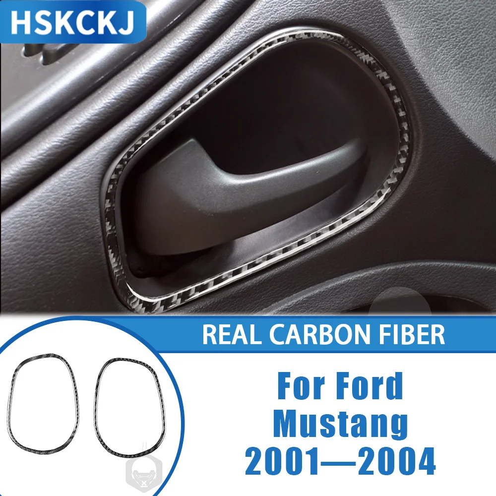 Carbon Fiber Inner Door Handle Panel Puller Frame Cover Trim Sticker Interior Car Accessories Decals For Ford Mustang 2001—2004
Carbon Fiber Inner Door Handle Panel Puller Frame Cover Trim Sticker Interior Car Accessories Decals For Ford Mustang 2001—2004