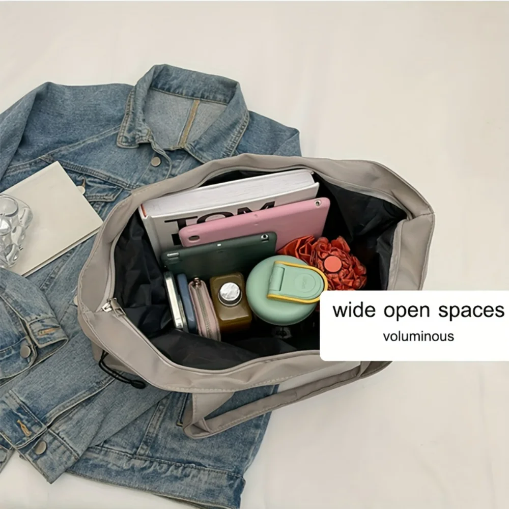 Large Canvas Tote Bag For Women, Casual Fashion Shoulder With Wide Open Spaces, Travel Handbag, Aesthetic Carryall
Large Canvas Tote Bag For Women, Casual Fashion Shoulder With Wide Open Spaces, Travel Handbag, Aesthetic Carryall