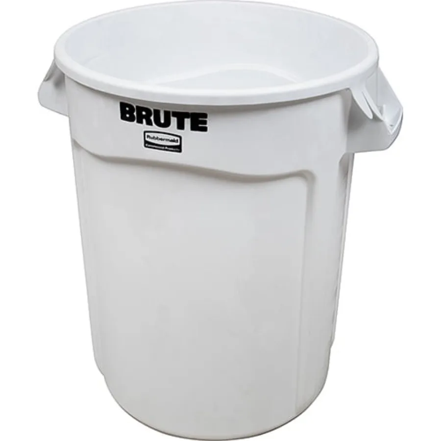 Rubbermaid Commercial Vented Round Brute Container 32 gal Plastic White
Rubbermaid Commercial Vented Round Brute Container 32 gal Plastic White