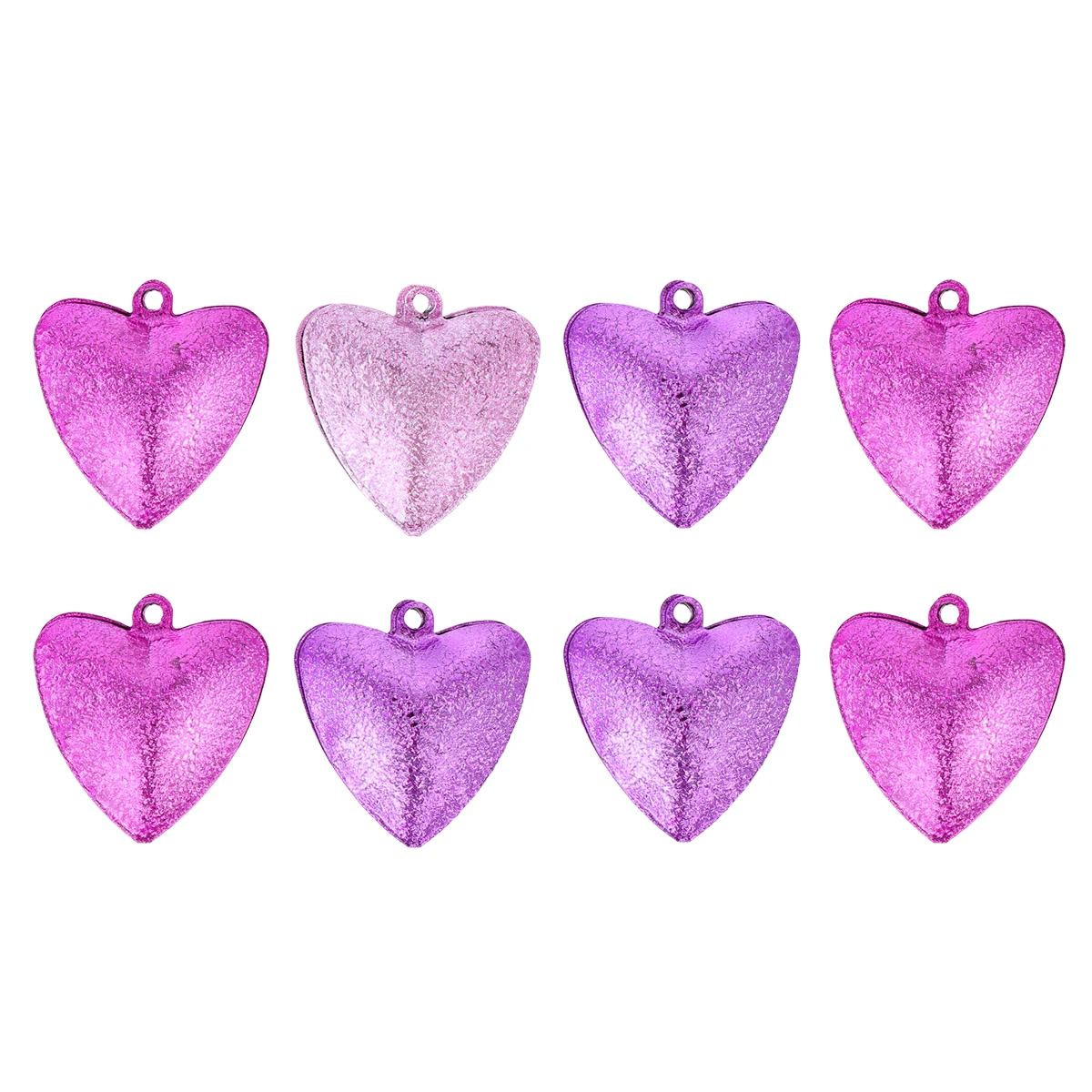 10 Pcs Heart Shape Frosted Bells Iron naments for Necklace Bracelet Pendant Key Chain Decorations Travel Gifts
10 Pcs Heart Shape Frosted Bells Iron naments for Necklace Bracelet Pendant Key Chain Decorations Travel Gifts