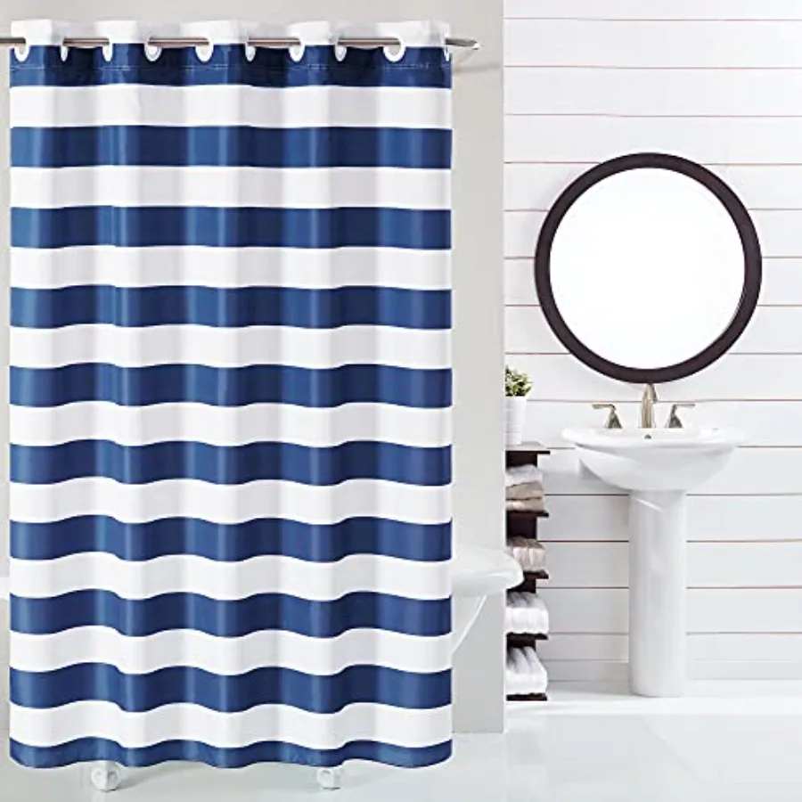 Это просто находка! Набор для душа Cabana Stripe 3-в-1 с кольцами Flex-On и вкладышем из PEVA, 71 x 74 дюйма, темно-синий
Это просто находка! Набор для душа Cabana Stripe 3-в-1 с кольцами Flex-On и вкладышем из PEVA, 71 x 74 дюйма, темно-синий