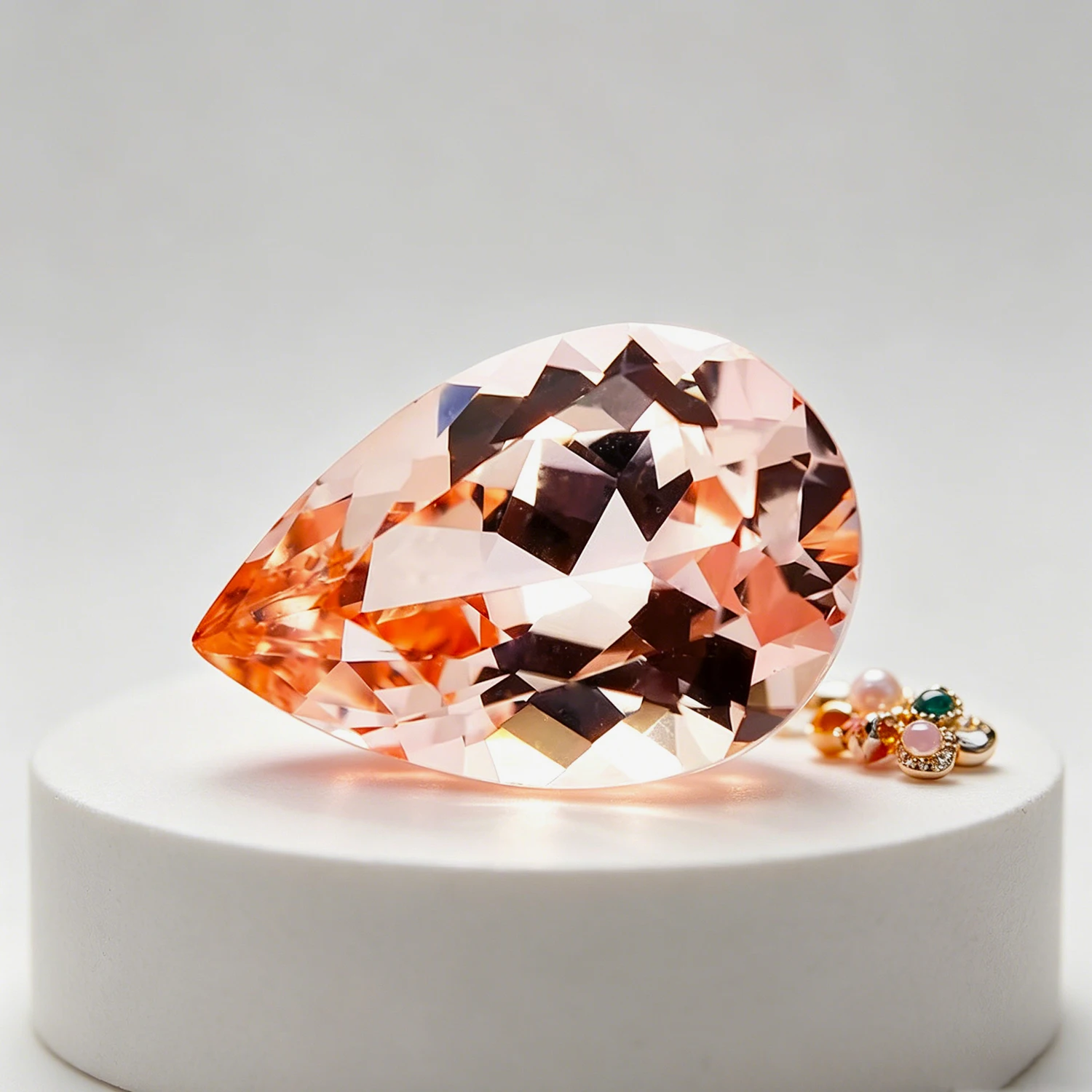 Morgan Pink Pear Cut Corundum Stones Loose Gemstones Loose Stone for Making Jewelry
Morgan Pink Pear Cut Corundum Stones Loose Gemstones Loose Stone for Making Jewelry