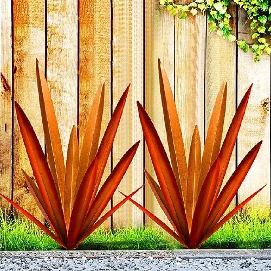 Large Agave Sculpture for Outdoor and Interior Decoration Rustic Metal Natural Bronze Finish Weather-Resistant and Stylish Gard
Large Agave Sculpture for Outdoor and Interior Decoration Rustic Metal Natural Bronze Finish Weather-Resistant and Stylish Gard