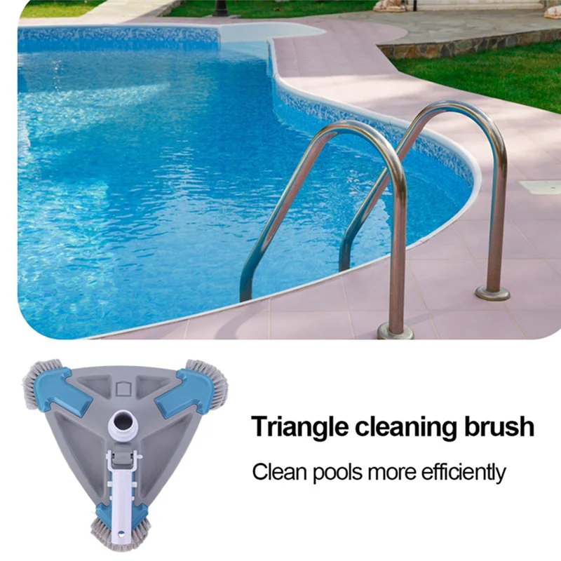 AEF5-Vacuum Cleaner Head Triangular Pool Head With Side Brush Suction Head Brush Cleaner Swimming Pool Cleaning Tools Parts
AEF5-Vacuum Cleaner Head Triangular Pool Head With Side Brush Suction Head Brush Cleaner Swimming Pool Cleaning Tools Parts