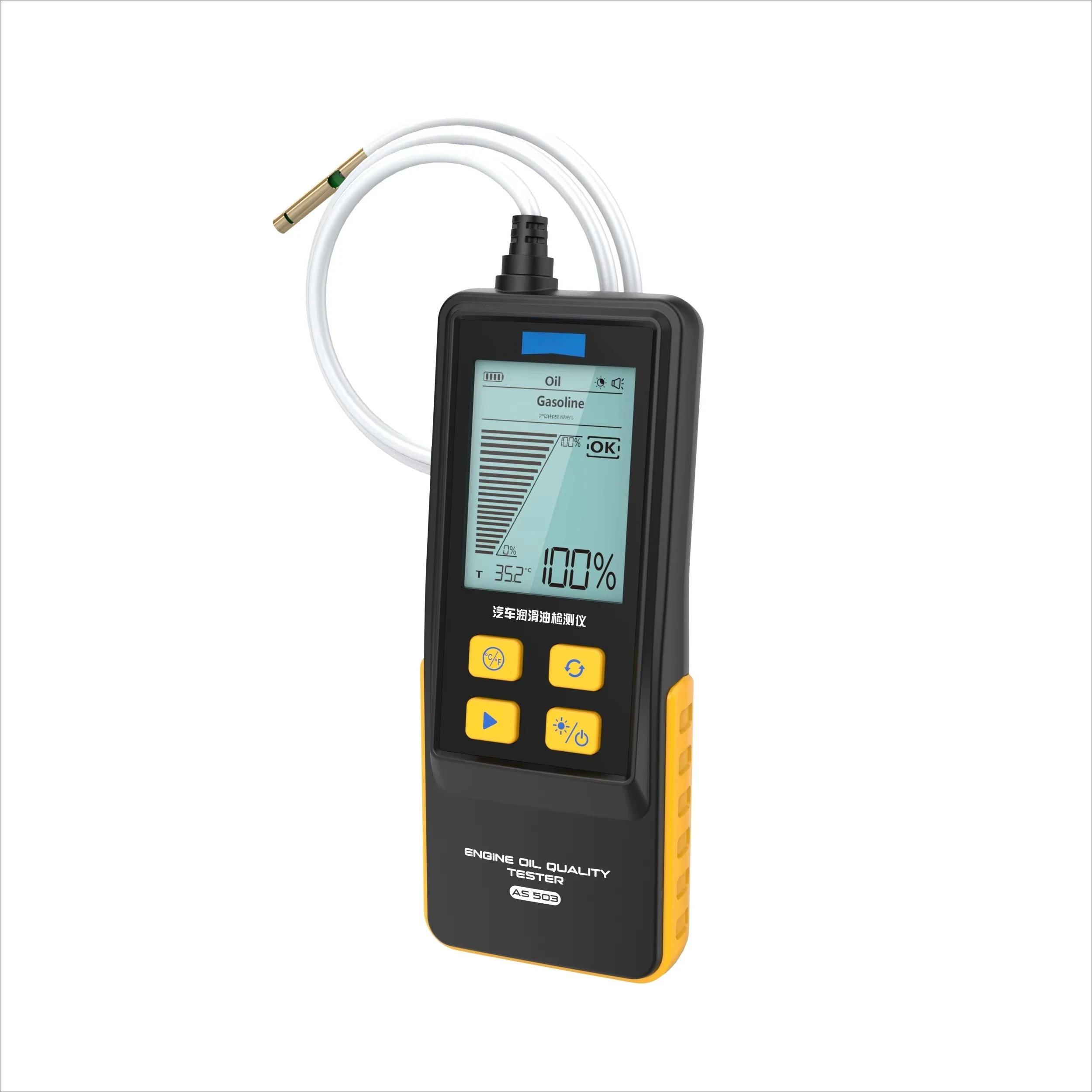 AS503 Automotive Lubricant Analysis and Testing Device Equipment Automatic Tester
AS503 Automotive Lubricant Analysis and Testing Device Equipment Automatic Tester