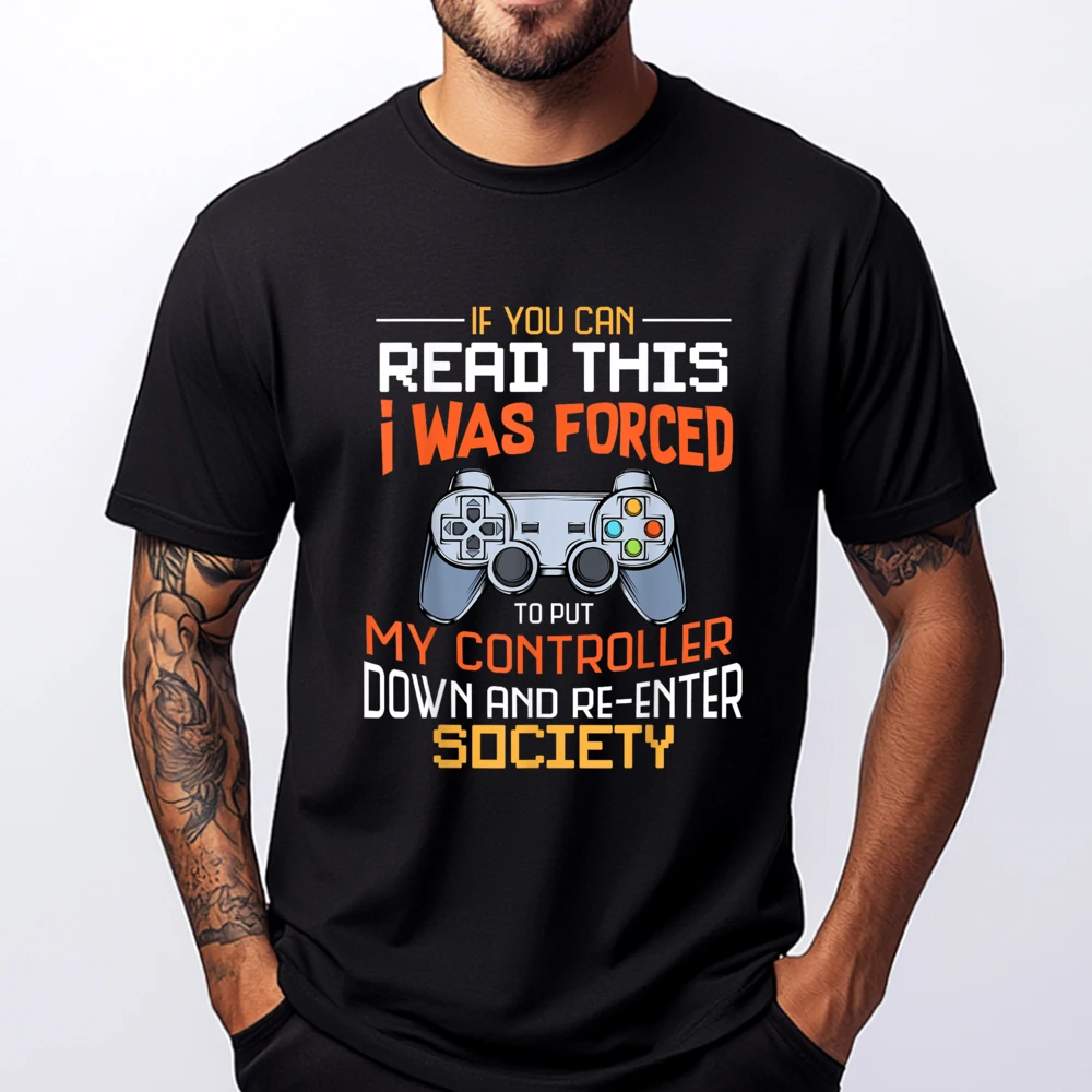 I Was Forced To Put My Controller Down Funny Gaming T-shirt Anime T Shirts Natural T Shirt Man Graphic
I Was Forced To Put My Controller Down Funny Gaming T-shirt Anime T Shirts Natural T Shirt Man Graphic