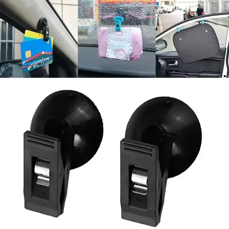 1 Pair Plastic Sucker Removable Holder for Sunshade Curtain Towel 1 Pair Car Interior Window Clip Mount Black Suction Cap Clip
1 Pair Plastic Sucker Removable Holder for Sunshade Curtain Towel 1 Pair Car Interior Window Clip Mount Black Suction Cap Clip