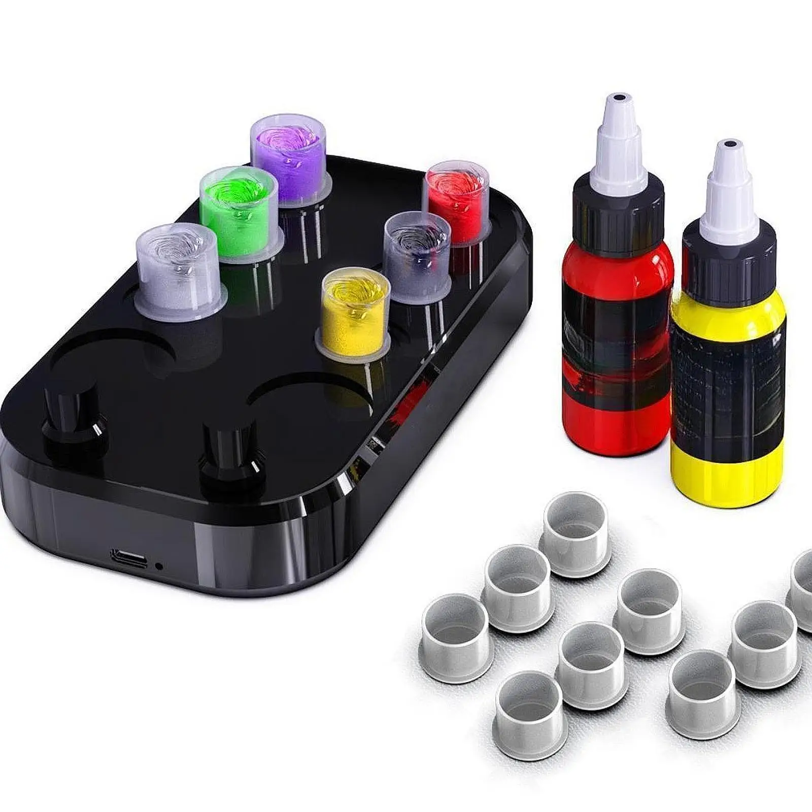 Ink Mixer Paint Shaker Liquid Vortexer Easy to Use Powerful Electric Pigment Ink Shaker Ink Cup for Nail Polish
Ink Mixer Paint Shaker Liquid Vortexer Easy to Use Powerful Electric Pigment Ink Shaker Ink Cup for Nail Polish