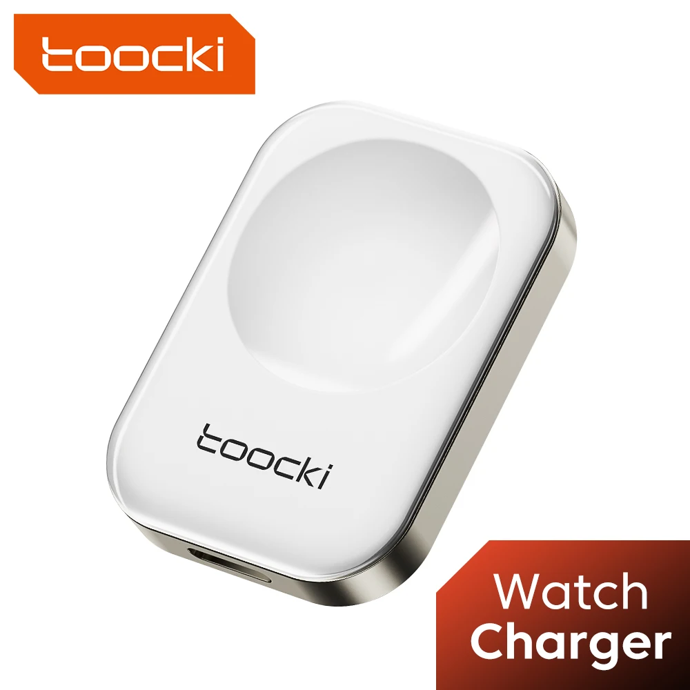 Toocki Wireless Portable Charger USB Type C Charging Dock Station Apple Watch Charger For Apple Watch 7 6 5 4 Se 3 Series
Toocki Wireless Portable Charger USB Type C Charging Dock Station Apple Watch Charger For Apple Watch 7 6 5 4 Se 3 Series