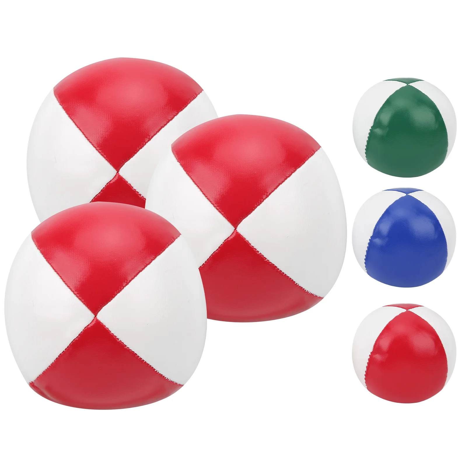 Juggling Balls 3Pcs PU Leather 6.3cm Diameter 271g Portable Practice Balls for Kids Office Fun
Juggling Balls 3Pcs PU Leather 6.3cm Diameter 271g Portable Practice Balls for Kids Office Fun