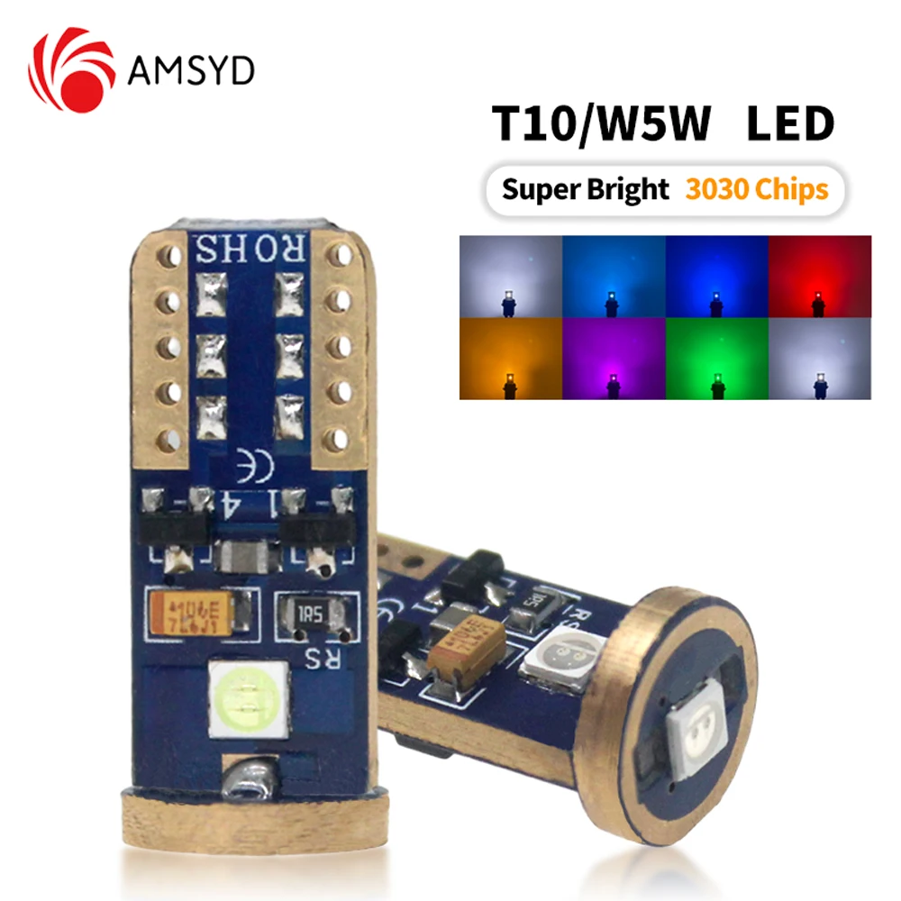 50 шт., декоративные автомобильные лампы W5W T10 светодиодный 3030 3SMD Canbus без ошибок 12 В 24 В 194 168
50 шт., декоративные автомобильные лампы W5W T10 светодиодный 3030 3SMD Canbus без ошибок 12 В 24 В 194 168