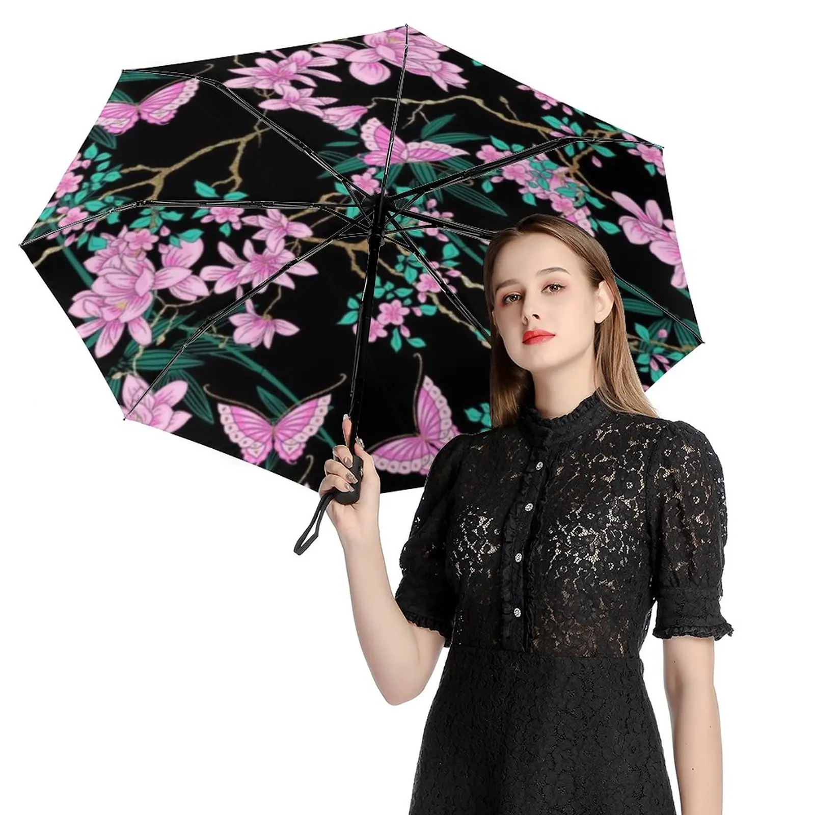Automatic Umbrella Rain Sun Rain Anti Uv Windproof Beach Umbrella Girl Parasol Folding Parasol Umbrellas Rain Women Portable81
Automatic Umbrella Rain Sun Rain Anti Uv Windproof Beach Umbrella Girl Parasol Folding Parasol Umbrellas Rain Women Portable81