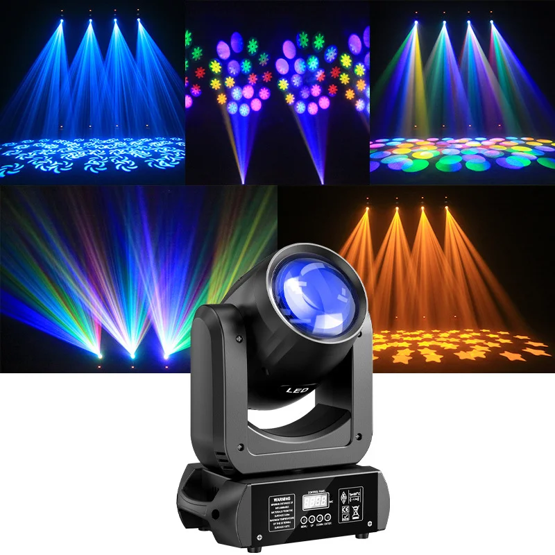 LED gobo beam moving head light 150W light LED Disco DJ Party Club Bar dmx512 LED light LED effect light Stage Event Show
LED gobo beam moving head light 150W light LED Disco DJ Party Club Bar dmx512 LED light LED effect light Stage Event Show