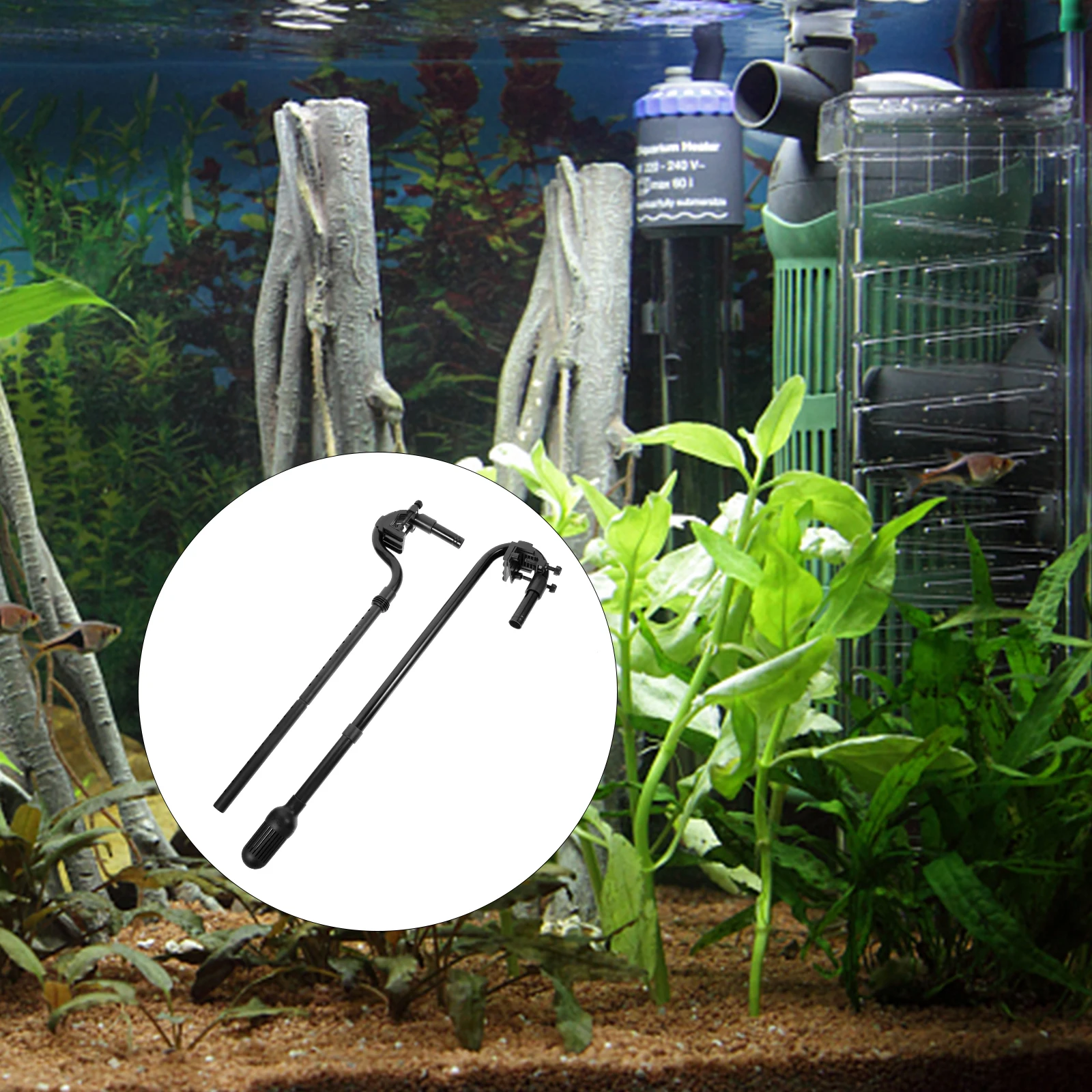 Practical Fish Tank Filters Small Water Pipe Durable Plastic Design Stable Outflow Tube Easy Install Aquarium Tubing Pet
Practical Fish Tank Filters Small Water Pipe Durable Plastic Design Stable Outflow Tube Easy Install Aquarium Tubing Pet