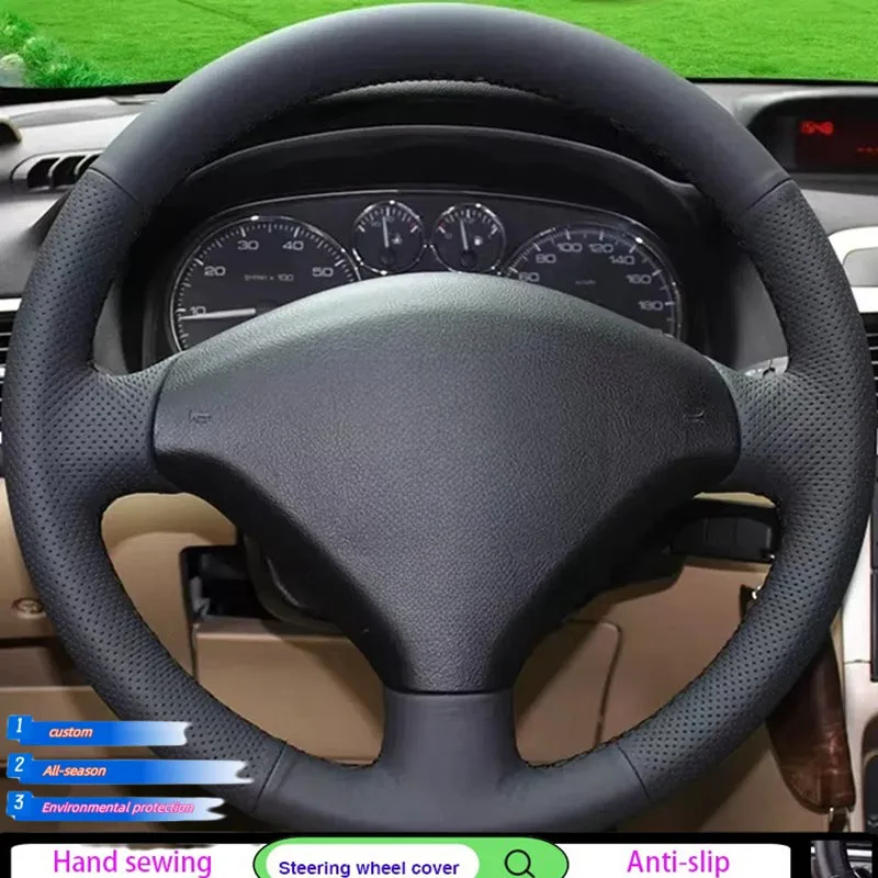 Ручная вышивка, мягкий черный чехол на руль из натуральной кожи для Peugeot 308 2007 2008-2014, автомобильные аксессуары
Ручная вышивка, мягкий черный чехол на руль из натуральной кожи для Peugeot 308 2007 2008-2014, автомобильные аксессуары